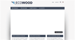 Desktop Screenshot of ecowood.ch